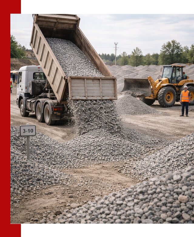Гранитный щебень фракции 3–10: доставка и продажа в Электростали