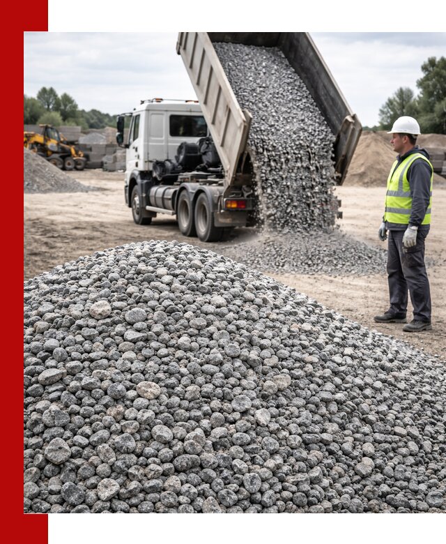 Доставка и продажа гранитного щебня фракции 5-20 в Электростали