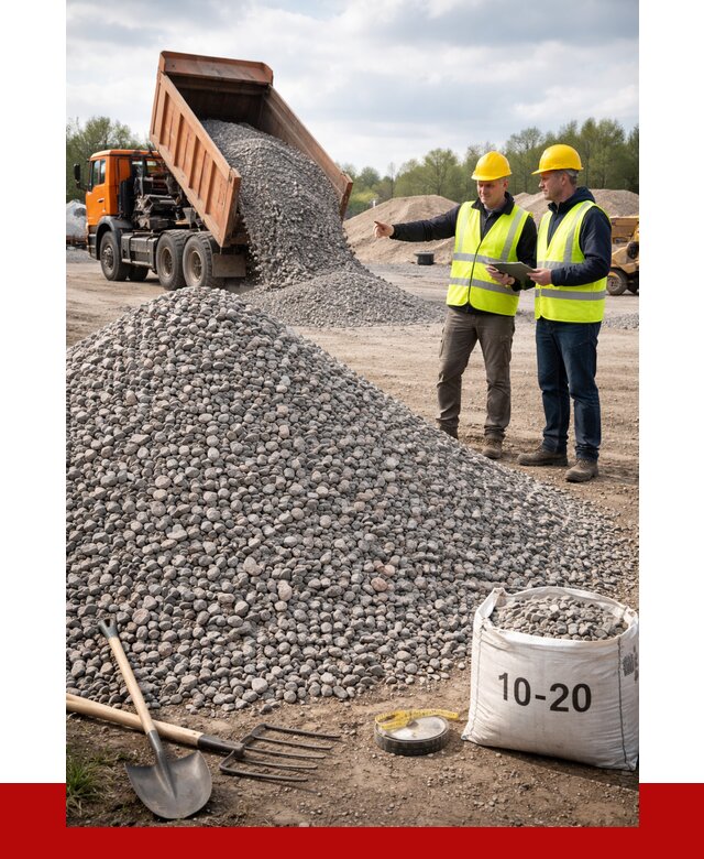 Гранитный щебень фракция 10-20 в Электростали от 4255 руб.|ПРОНЕРУДЭлк