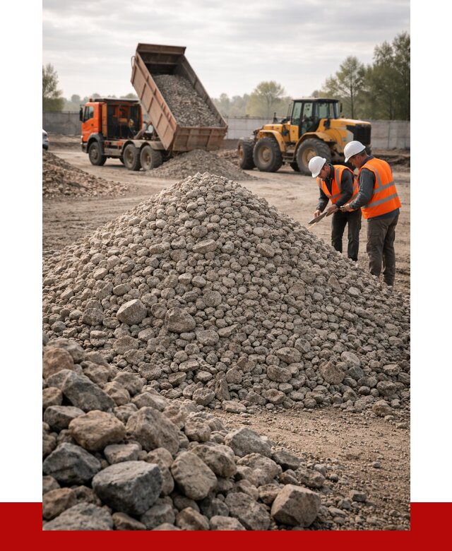 Гранитный щебень фракция 40-70 в Электростали от 2533 руб ПРОНЕРУДЭлк