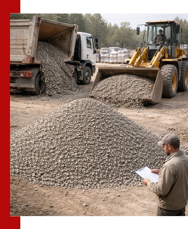 Гравийный щебень фракция 5–10 с доставкой в Электростали