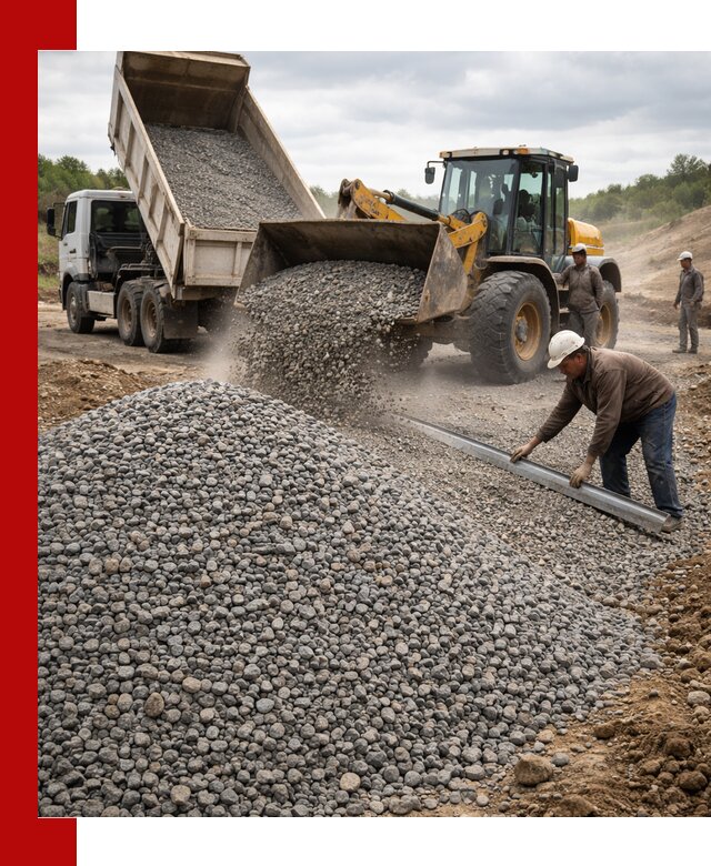 Гравийный щебень фракция 5-20 с доставкой в Электростали