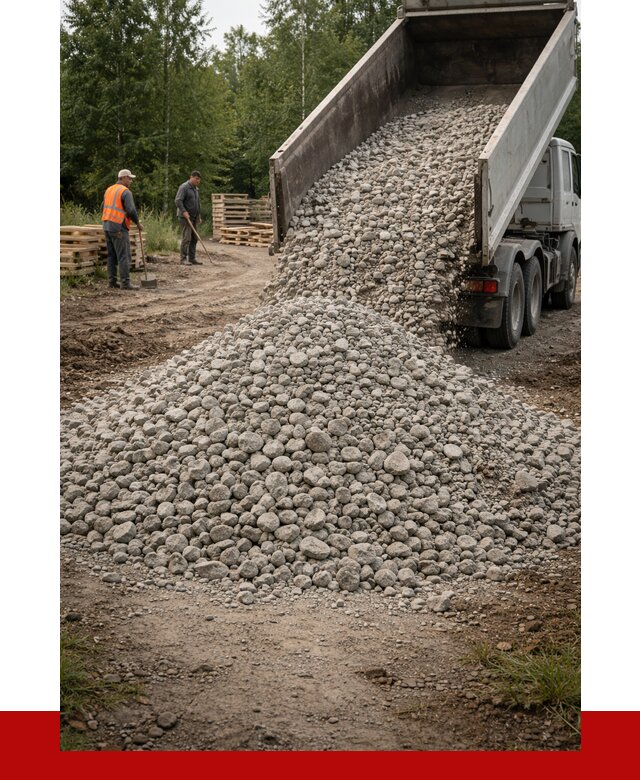 гравийный щебень фракция 70-120 в Электростали от 2482 р. ПРОНЕРУДЭлк