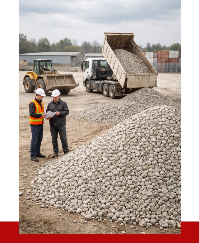 Известняковый щебень в Электростали от 1418 р. доставка | ПРОНЕРУДЭлк