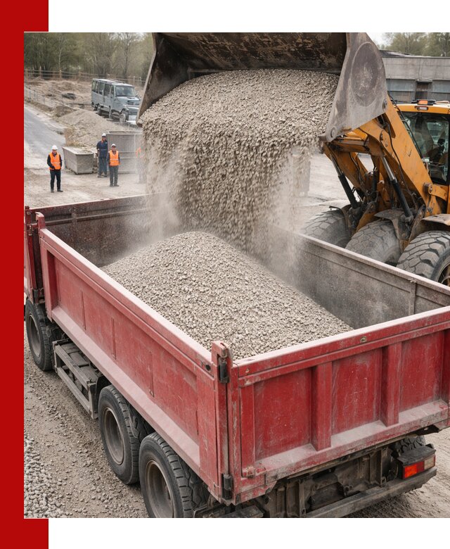 Купить известняковый щебень фракции 0-5 с доставкой в Электростали