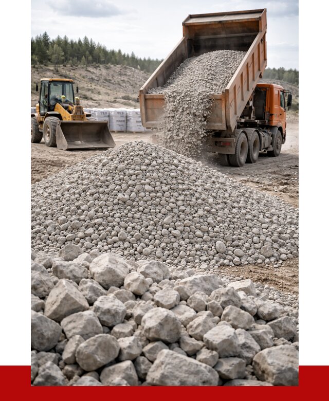 Доломитовый щебень фр. 20-40 в Электростали от 4255 р. | ПРОНЕРУДЭлк