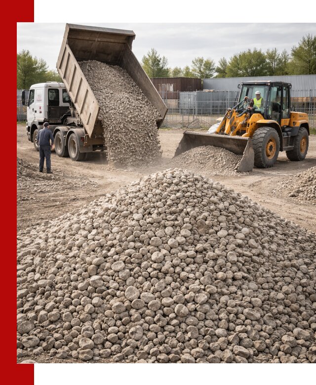 Доломитовый щебень фракции 20–41 с доставкой в Электростали