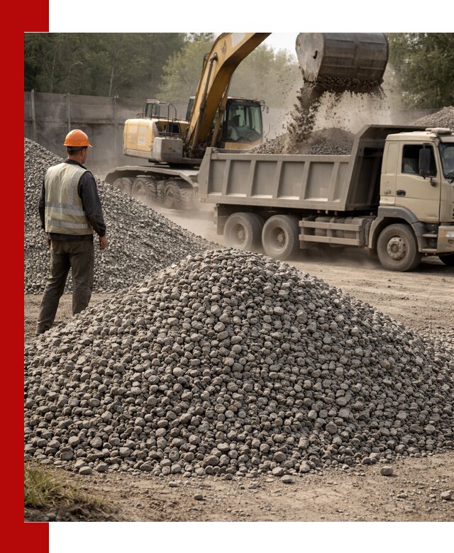 Шлаковый щебень фракция 5-20 с доставкой в Электростали