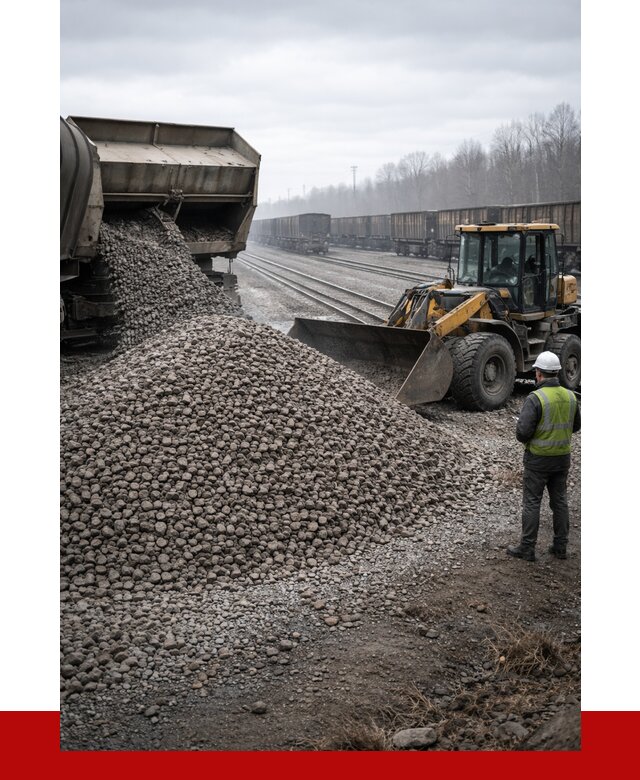 Купить железнодорожный щебень в Электростали от 2836 р. | ПРОНЕРУДЭлк
