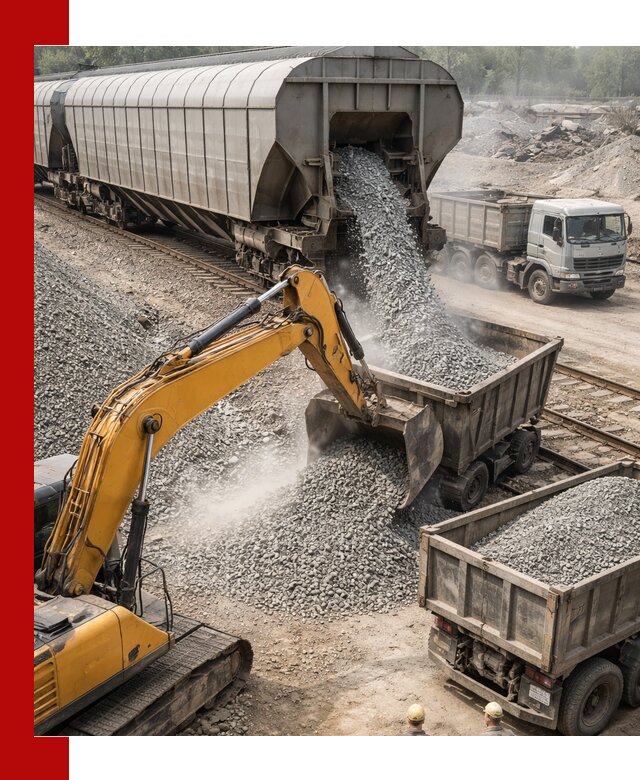 Доставка железнодорожного щебня в Электростали крупными партиями быстрого отгруза