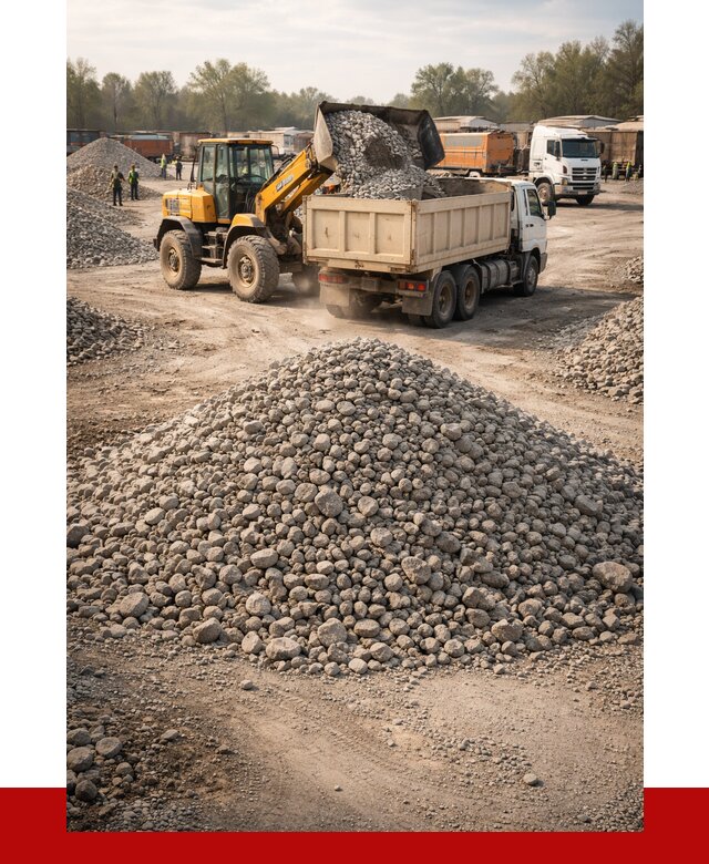 Вторичный щебень фракция 40-70 в Электростали от 1763 р, ПРОНЕРУДЭлк