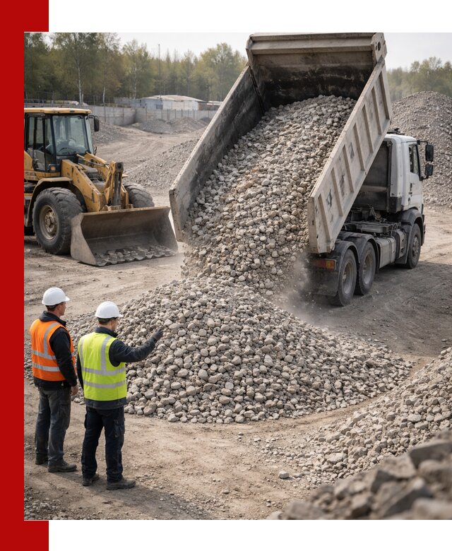 Вторичный щебень фракция 40–70 доставка в Электростали