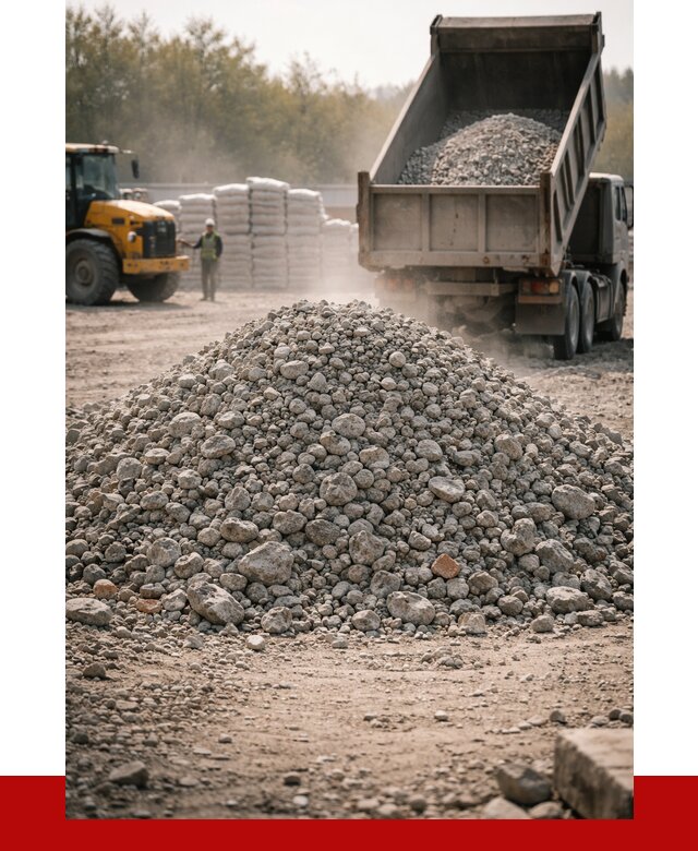 Вторичный щебень фракция 70-150 в Электростали от 1418 р. | ПРОНЕРУДЭлк