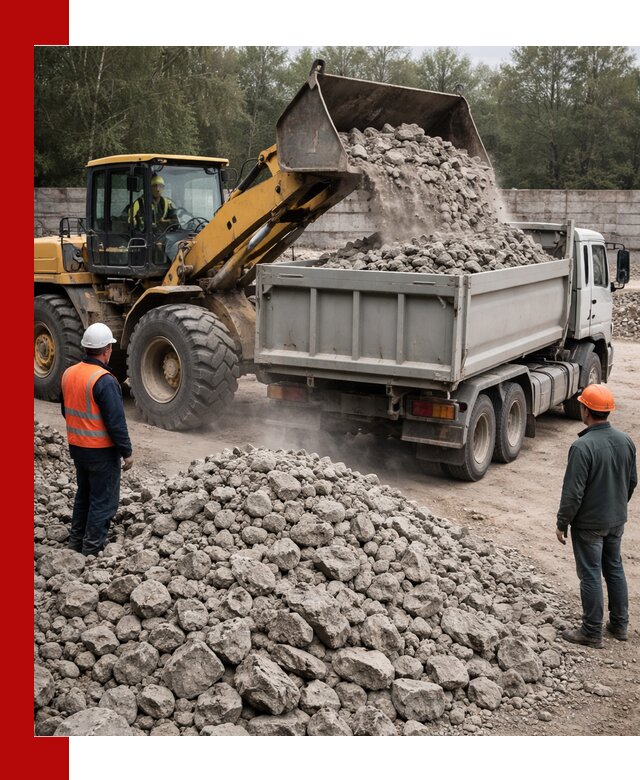 Вторичный щебень фракция 70–150 в Электростали с доставкой