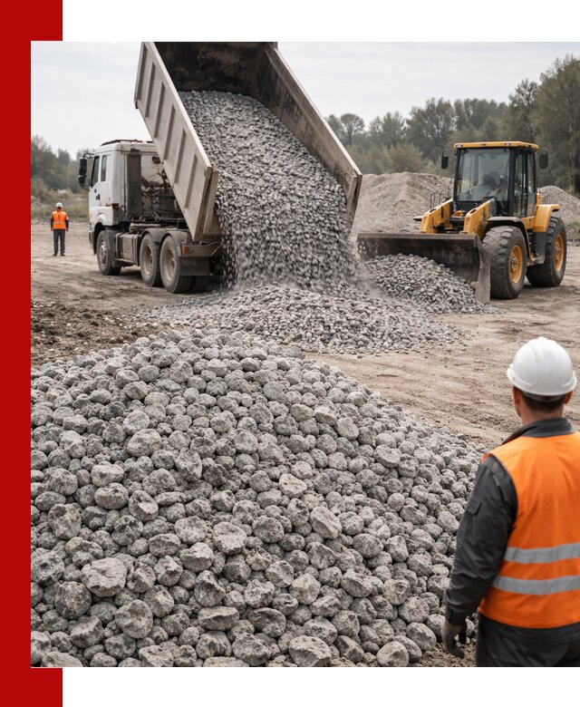 Доставка бетонного щебня фракции 20-40 в Электростали