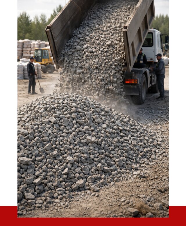 Бетонный щебень фракция 40-70 в Электростали от 1823 р. ПРОНЕРУДЭлк