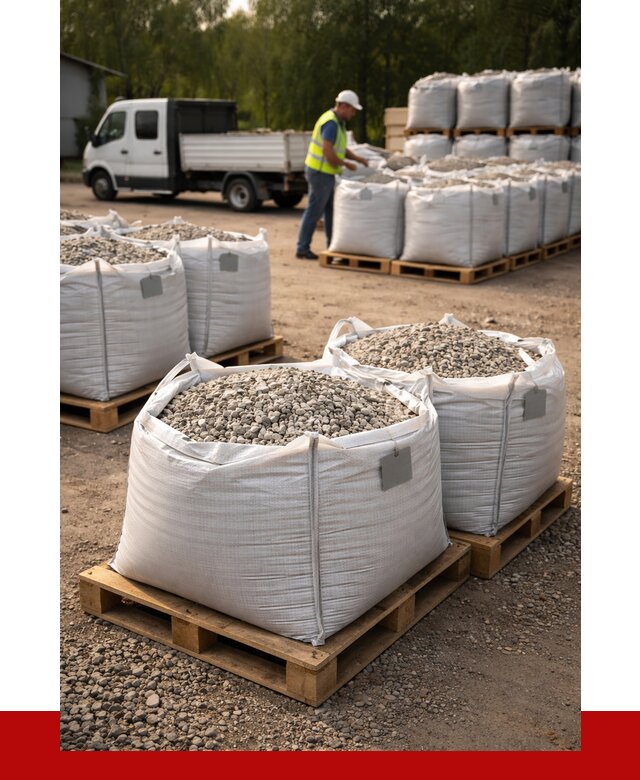 Щебень в мешках с доставкой в Электростали от 4255 р. | ПРОНЕРУДЭлк