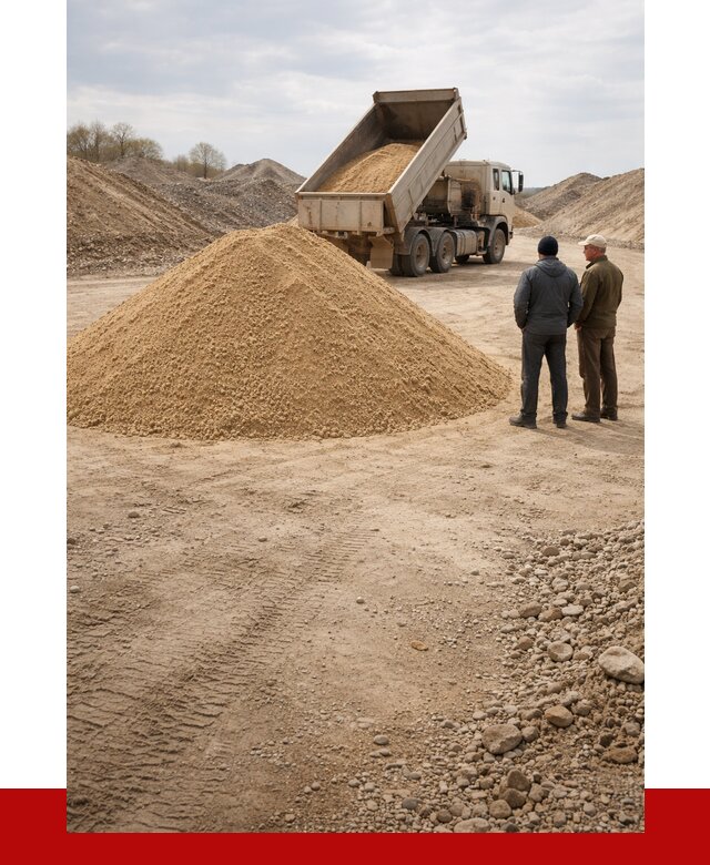 Карьерный песок крупнозернистый в Электростали от 8611 р | ПРОНЕРУДЭлк