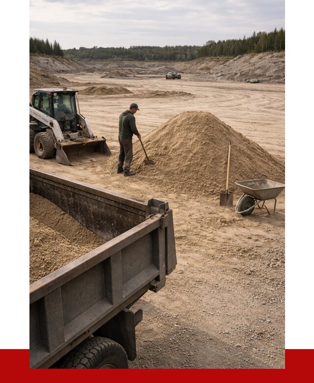 Карьерный песок среднезернистый в Электростали, от 2229 р. ПРОНЕРУДЭлк