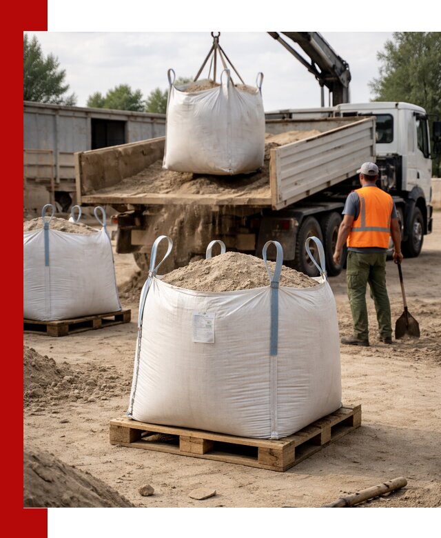 Доставка песка в биг бег в Электростали быстро и без лишних хлопот