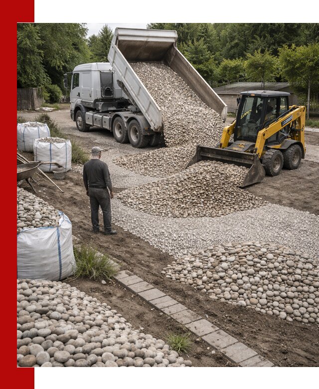Доставка морской гальки оптом и в розницу в Электростали