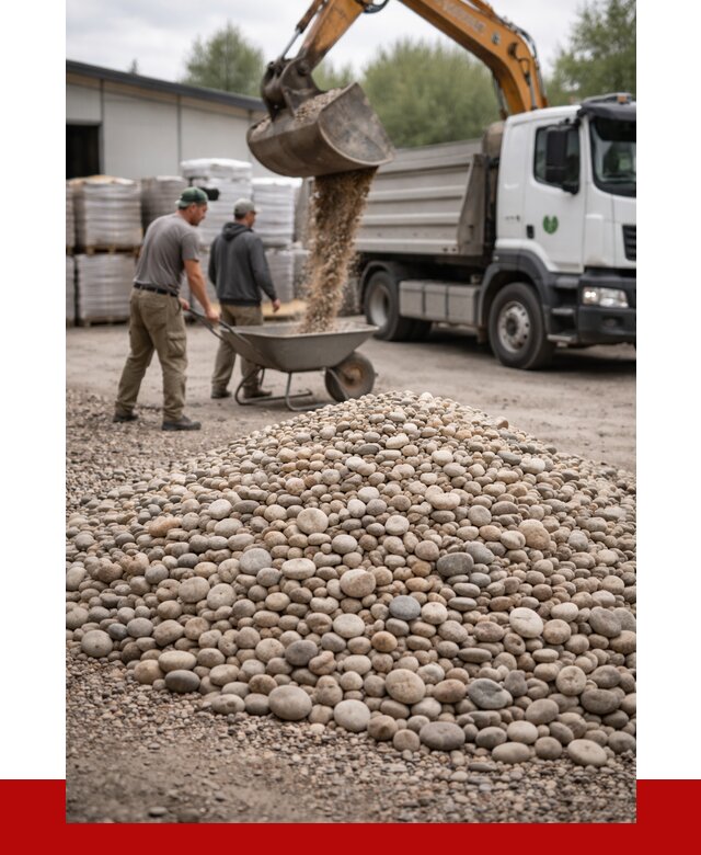 Галька декоративная в Электростали от 3242 р. за куб | ПРОНЕРУДЭлк