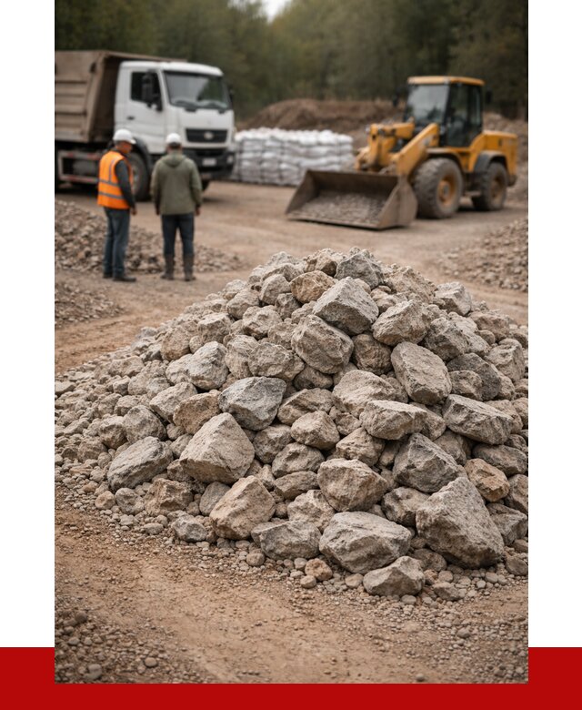 Купить бутовый камень с доставкой в Электростали от 2330 р. | ПРОНЕРУДЭлк