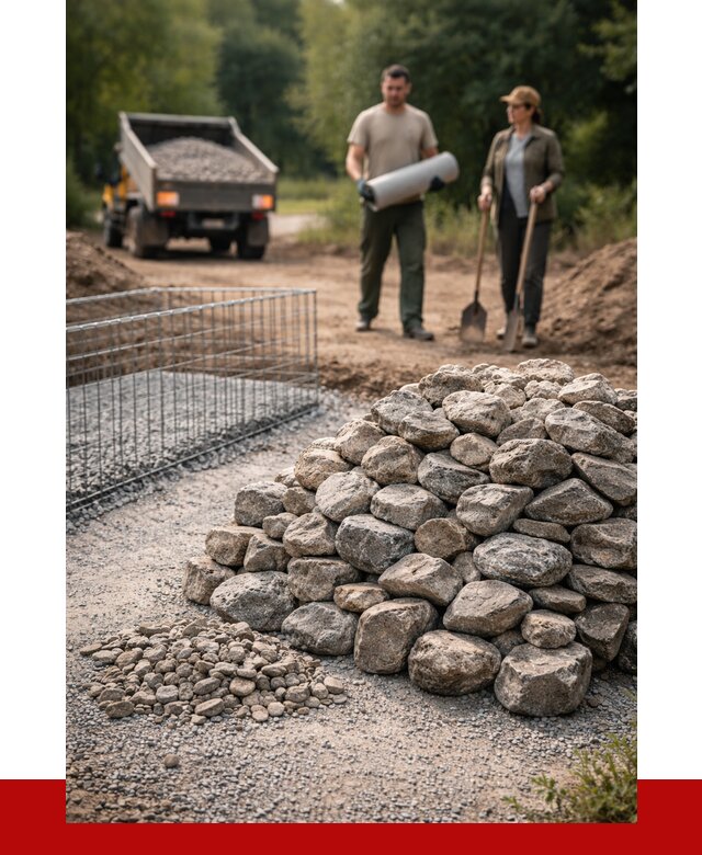 Камень для габионов фракция 100-200 в Электростали от 4862 р. | ПРОНЕРУДЭлк