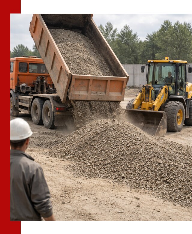 Доставка щпс С8 самосвалами в Электростали от производителя