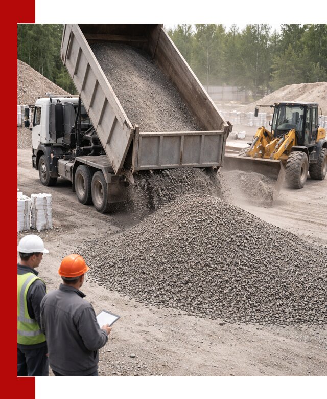 Доставка и продажа гранитного отсева 0-10 в Электростали