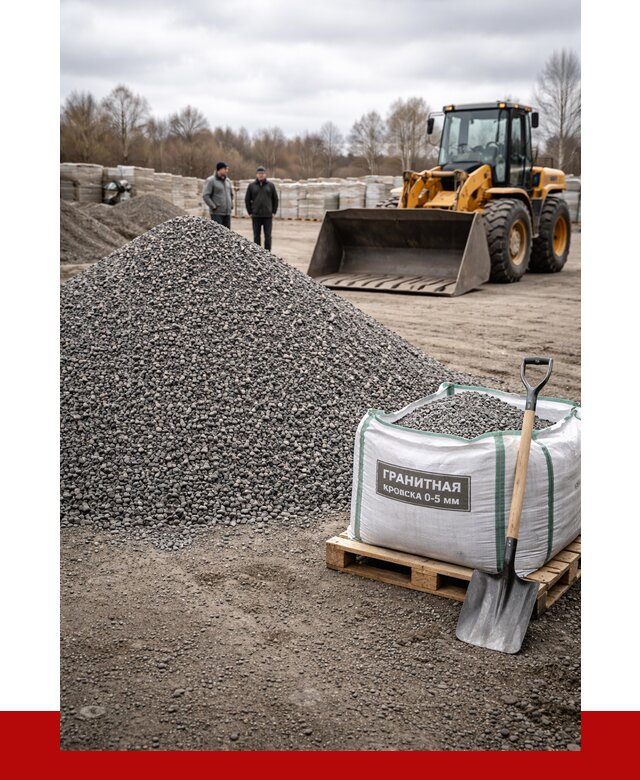 Купить гранитную крошку в Электростали от 4862 р. с доставкой | ПРОНЕРУДЭлк