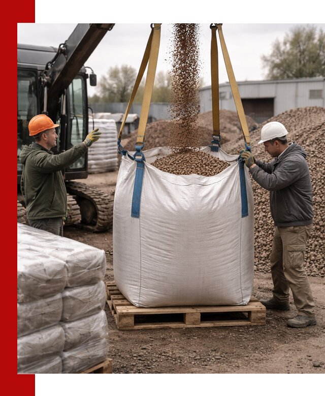 Керамзит в биг-бегах с доставкой в Электростали