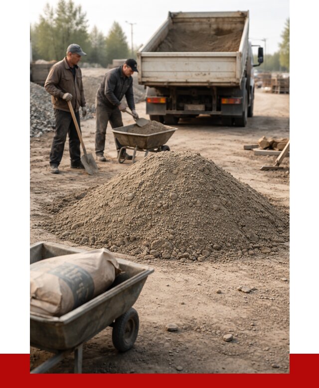 Цементно-песчаная смесь М150 в Электростали от 4761 р. | ПРОНЕРУДЭлк