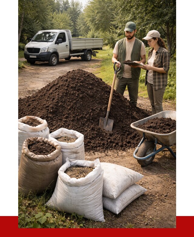 Купить грунт с доставкой в Электростали от 4559 р. за м3 | ПРОНЕРУДЭлк