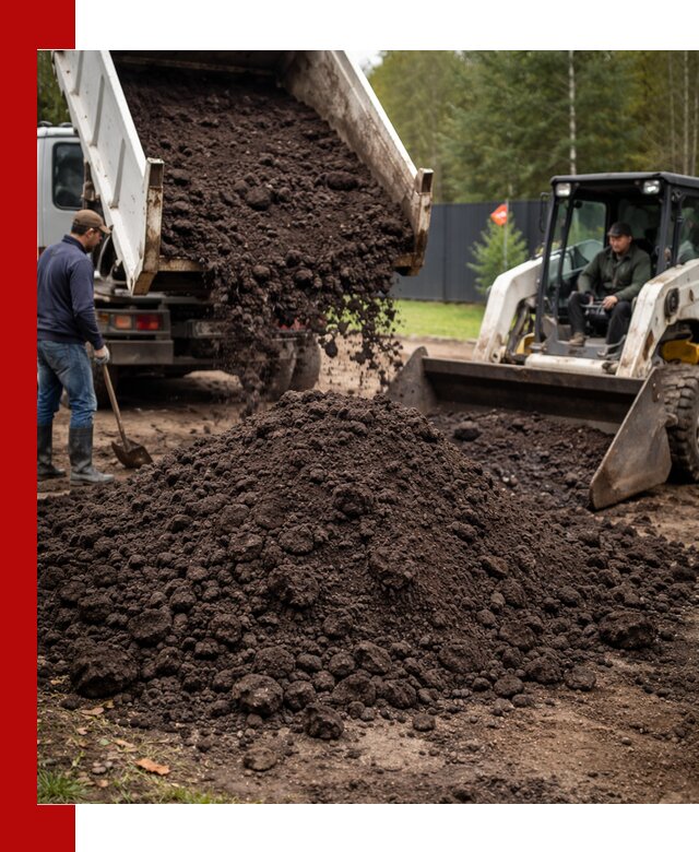 Плодородный грунт с доставкой в Электростали для садов и огородов