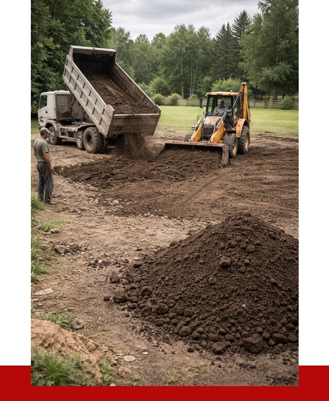 Грунт для выравнивания участка в Электростали от 1216 р. | ПРОНЕРУДЭлк