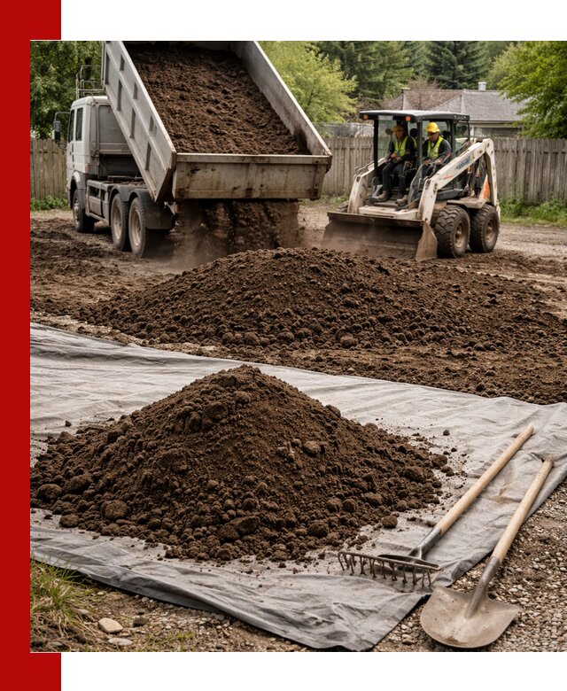 Грунт для отсыпки участка с доставкой в Электростали