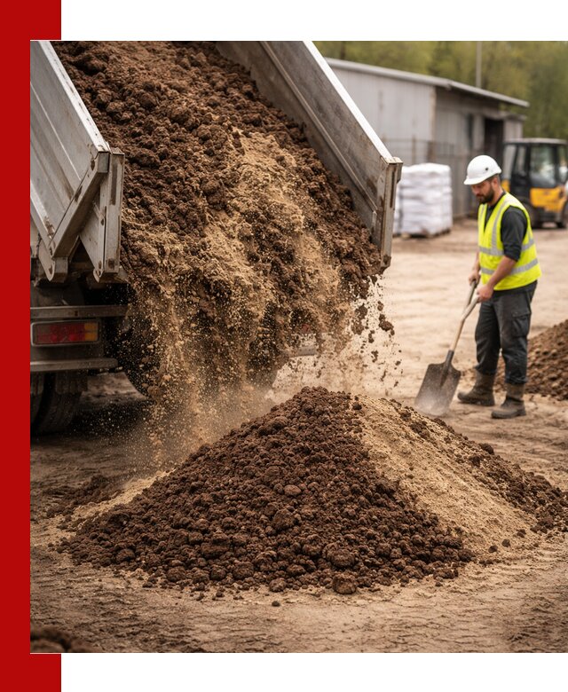 Доставка торфо-песчаной смеси в Электростали для строительства и озеленения