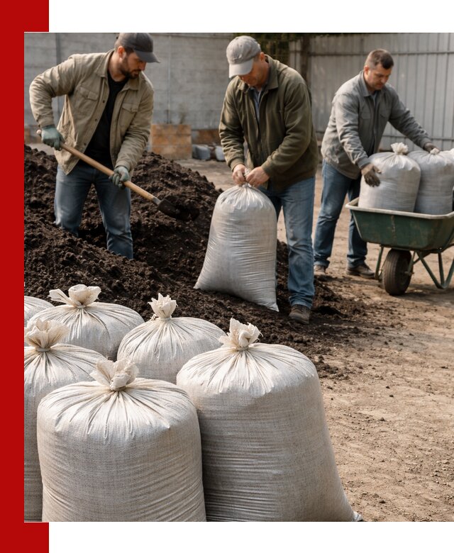 Купить чернозем в мешках с доставкой в Электростали