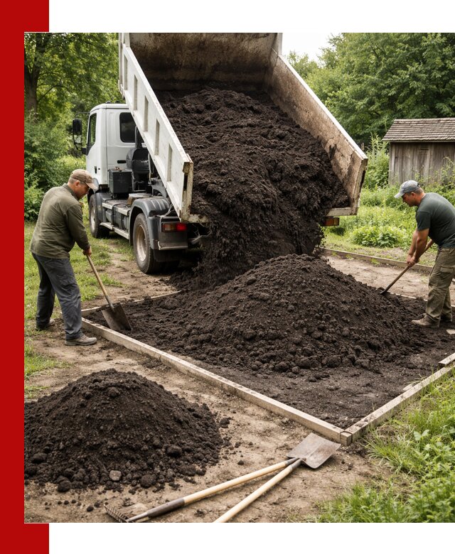 Купить чистый чернозем для огорода с доставкой в Электростали