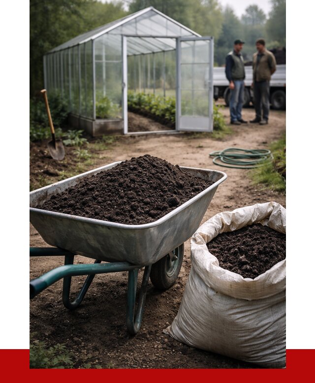 Чернозем для теплицы в Электростали с доставкой от 1520 р. | ПРОНЕРУДЭлк