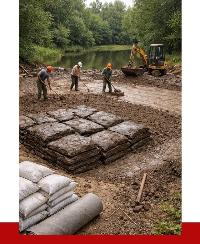 Купить глину для пруда в Электростали от 4559 р. с доставкой | ПРОНЕРУДЭлк