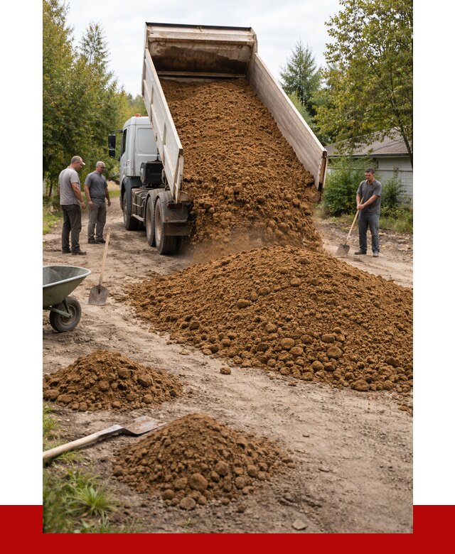 Купить суглинок с доставкой в Электростали от 2533 р. за куб | ПРОНЕРУДЭлк