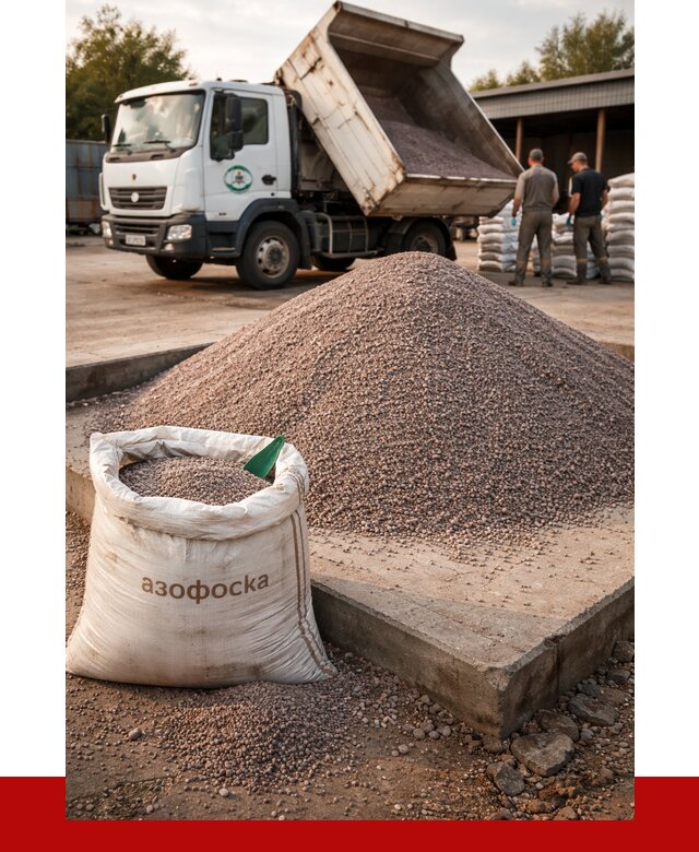 Купить азофоска в Электростали с доставкой от 1216 р. за куб | ПРОНЕРУДЭлк