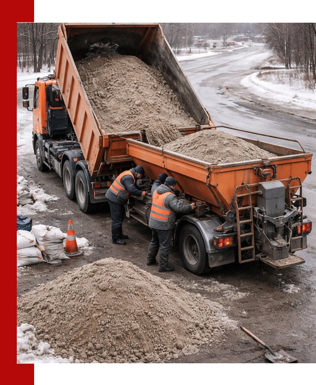 Поставка и вывоз пескосоля в Электростали оптом и в розницу