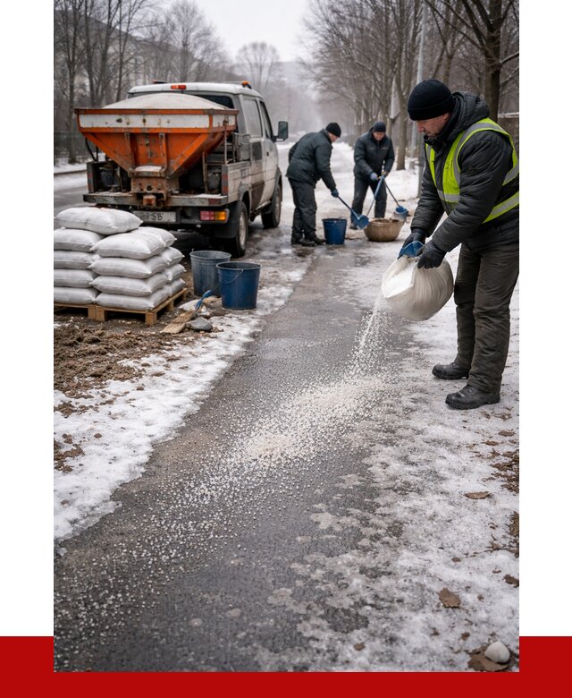 Реагент против гололеда в Электростали с доставкой от 4559 р. | ПРОНЕРУДЭлк