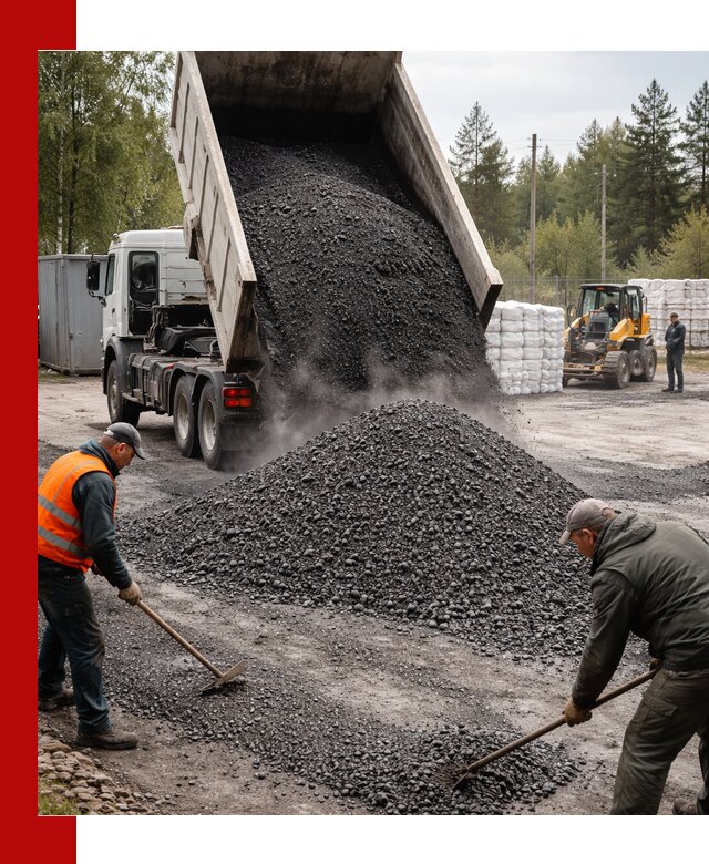 Доставка и продажа асфальтного гранулята в Электростали