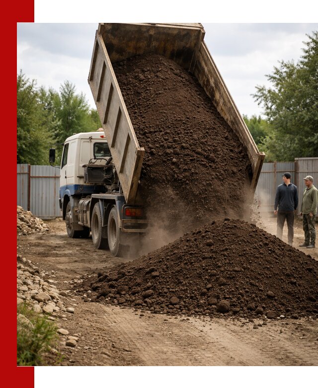 Доставка самосвалом 10 кубов в Электростали быстро и надёжно