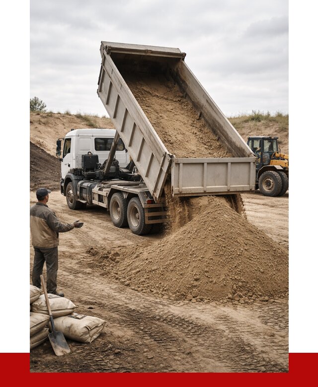 Доставка самосвалом 20 кубов в Электростали от 7598 р. | ПРОНЕРУДЭлк