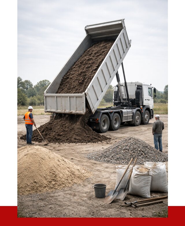 Доставка самосвалом 30 кубов в Электростали от 8611 р. | ПРОНЕРУДЭлк